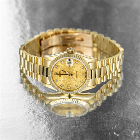 goldsmiths used Rolex watches